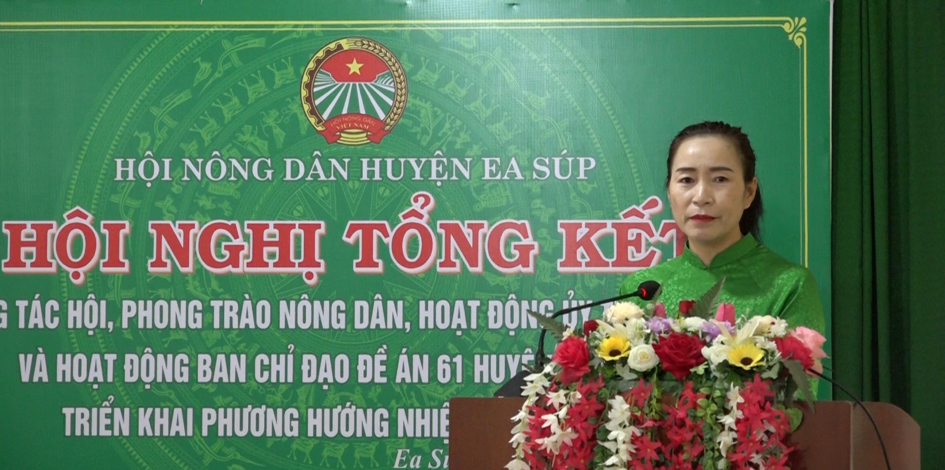 Hội nghị tổng kết công tác Hội, phong trào nông dân, hoạt động uỷ thác Ngân hàng CSXH và hoạt động Ban chỉ đạo đề án 61 huyện